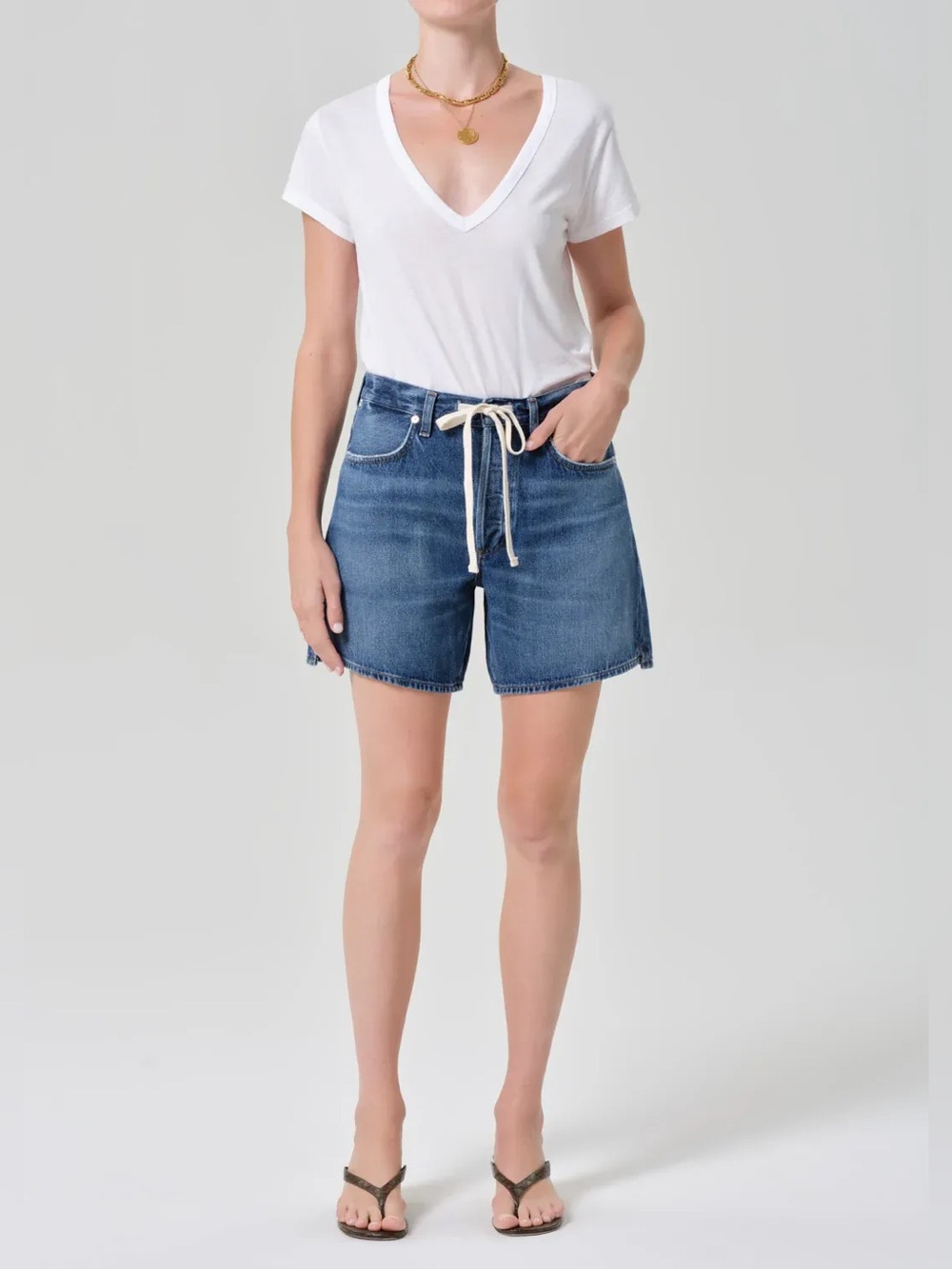 BNWT Citizens of Humanity Brynn Drawstring Short in Avant